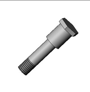 Shoulder Bolt, Hex Head, 1/2 X 1.43