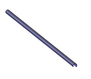 Center Rail Cover, Glow Stripes