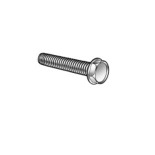 Self Tapping Screw, Hex Washer, 5/16-18 x 0.63