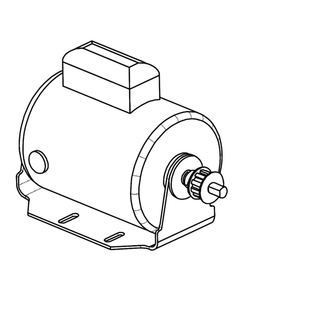 Buffer Motor Assembly, 220V