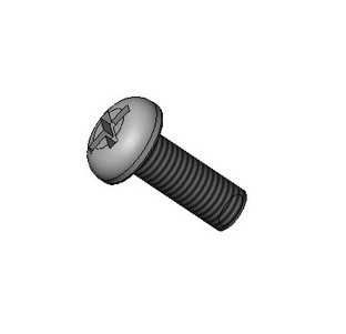 Machine Screw, Pan Head, 10-32 X 0.50